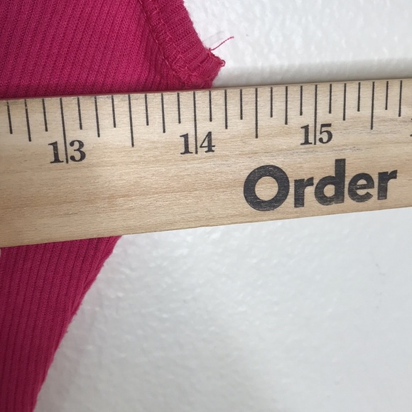 Ladies pink basic tank top size small - Picture 5 of 8